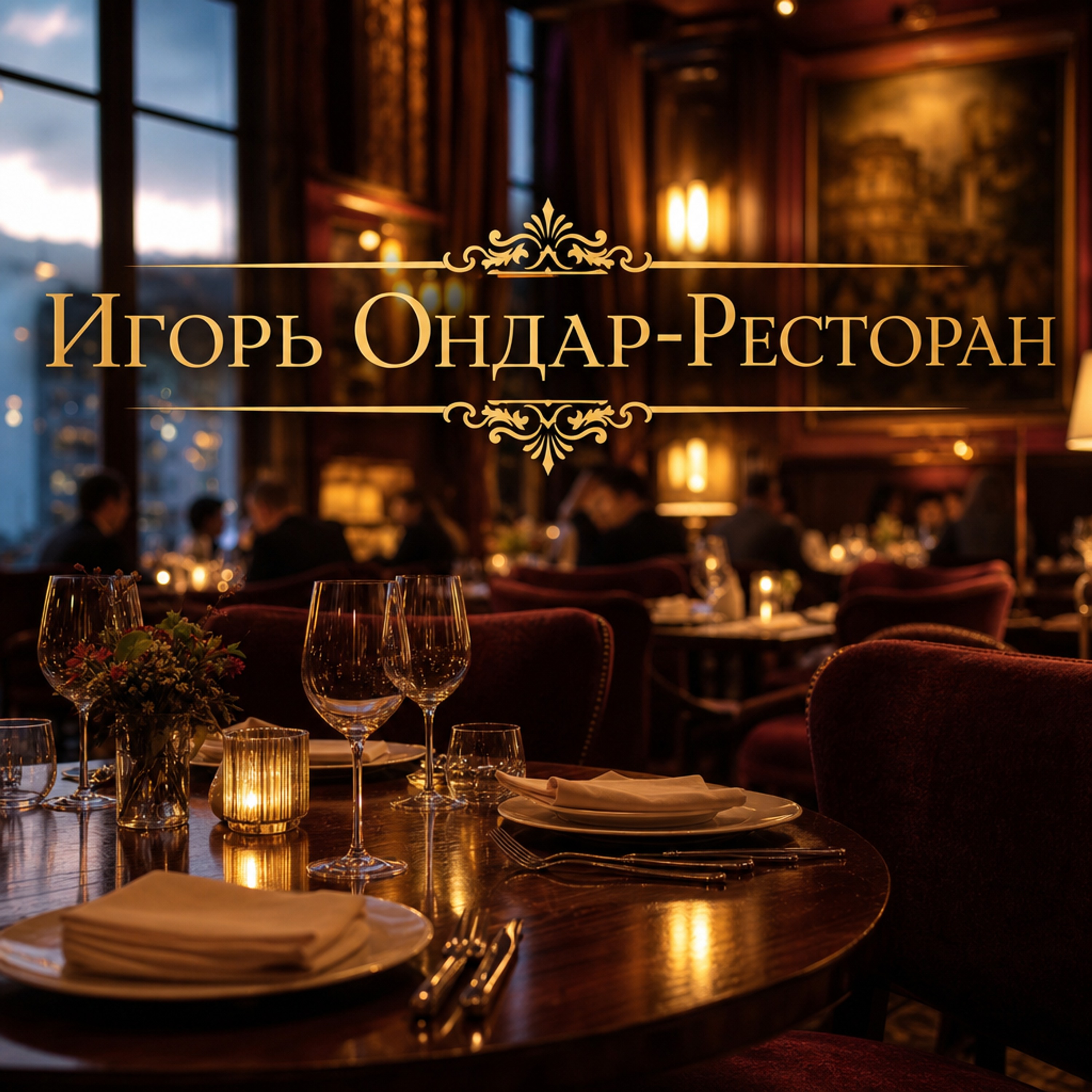 Игорь Ондар — Ресторан