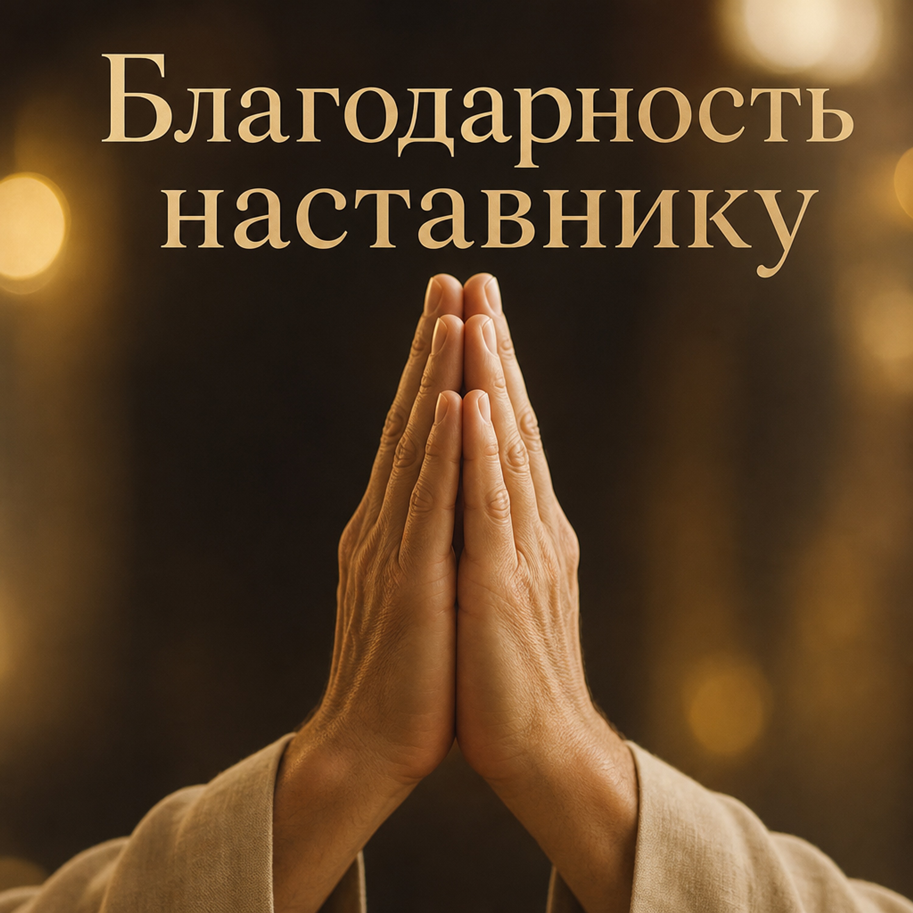 Команда Прокофьевой — Благодарность наставнику
